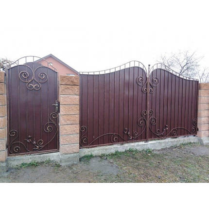 Ворота ковані Ріта ( Рита), фото 1