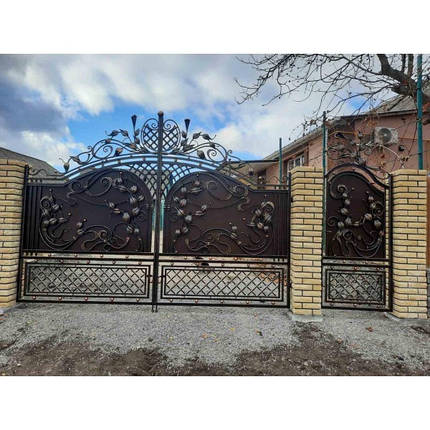 Ворота ковані Марсель, фото 2