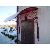 Кованый козырек