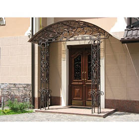 Кований козирок