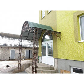 Кований козирок, навіс