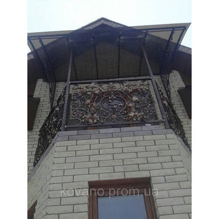 Кований балкон, фото 2