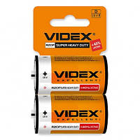 Батарейка Videx R20 1x2