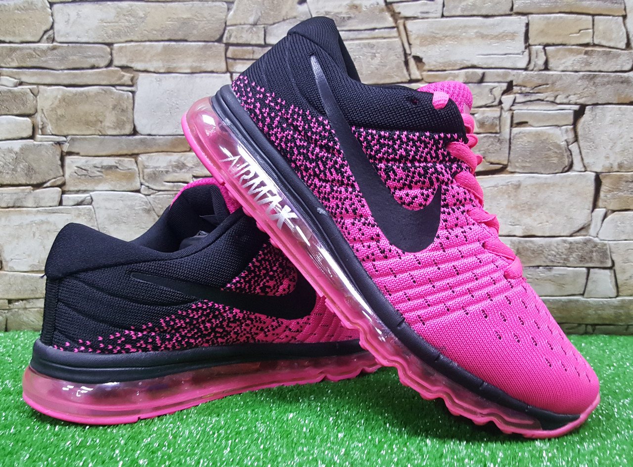 Nike air max deals 2017 pink black