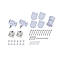 Душові двері в нішу Qtap Pisces WHI2011-12.CP5 110-120x185 см, скло Pattern 5 мм, фото 8