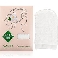 Спонж GreenWay Green Fiber CARE 4, для демакияжа (08085)