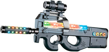 Автомат світло-звуковий ZIPP Toys FN P90. Колір - чорний