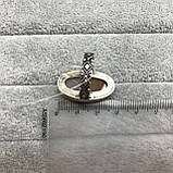 Агат кольцо с натуральным камнем агат кольцо цельное агат размер 17,8 Индия, фото 6