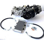 Двигун для квадроцикла 1P63QML варіаторний з редуктором задньої передачі і маслинным охлождением., фото 2