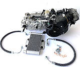 Двигун для квадроцикла 1P63QML варіаторний з редуктором задньої передачі і маслинным охлождением., фото 3