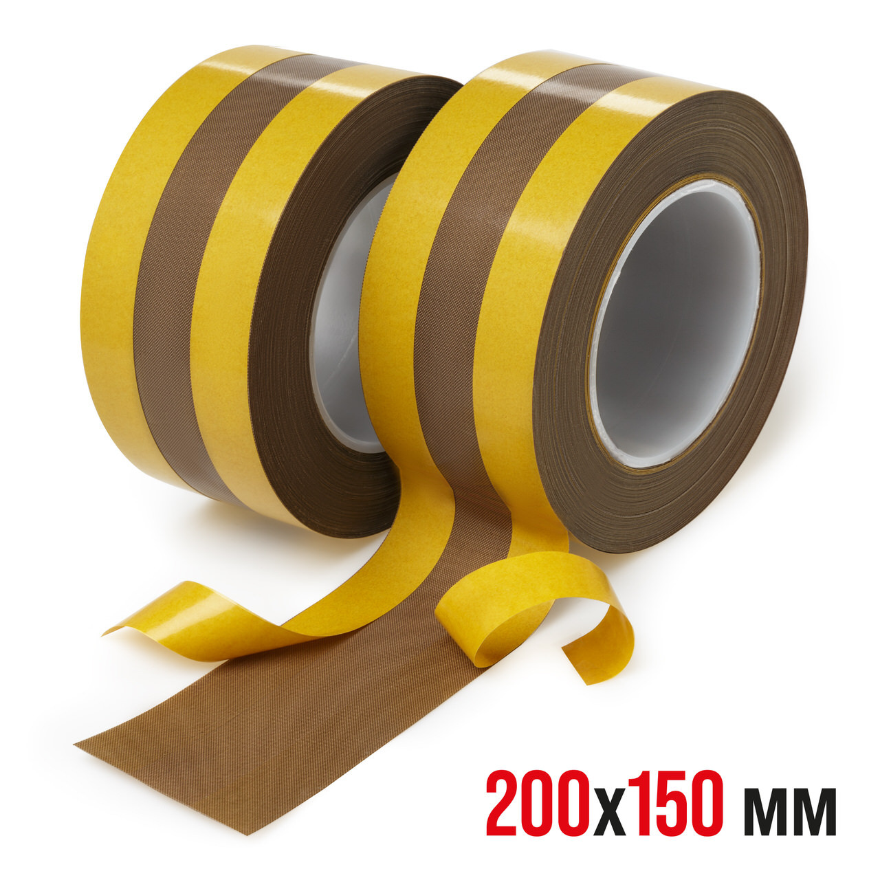 Зональна стрічка тефлонова для зварювача 200х150 мм товщина 0.125 мм