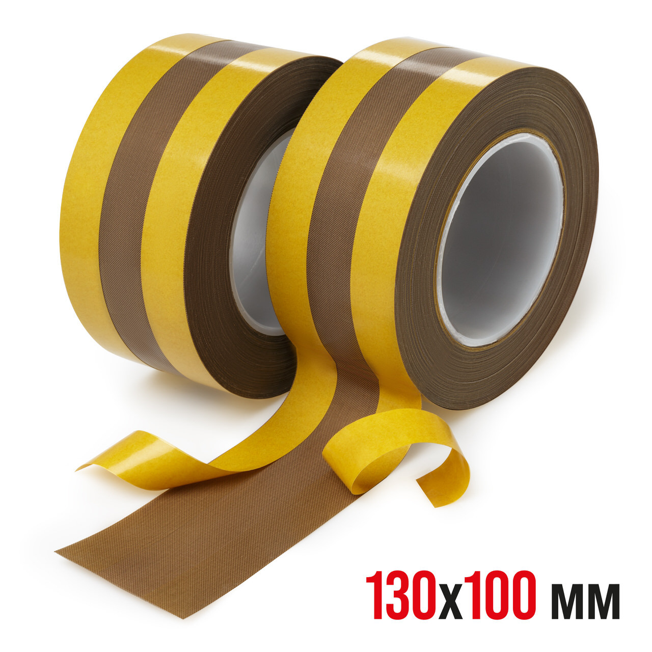 Зональна стрічка тефлонова для зварювача 130х100 мм товщина 0.125 мм
