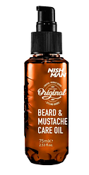 Масло для догляду за бородою та вусами Nishman Beard & Mustache Care Oil 75 мл