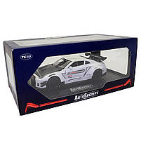 Іграшкова машинка металева Nissan GT-R «АвтоЕксперт» Ніссан ГТ-Р білий звук світло 20*6*9 см (GT-2247), фото 9