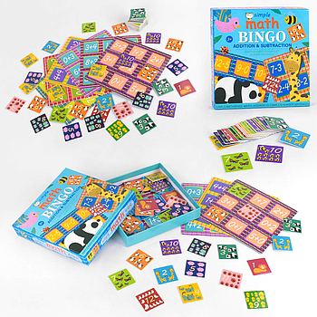 Дерев'яна гра "Бінго" логічна M 43744