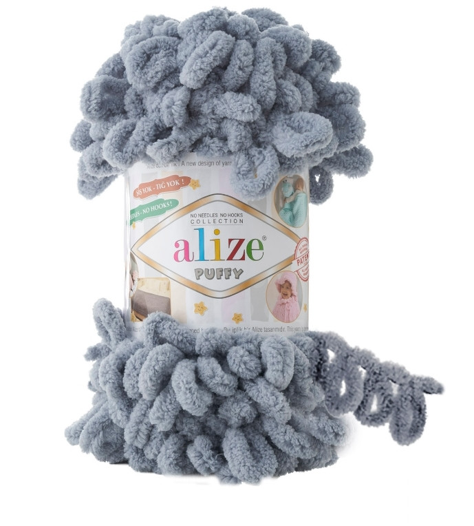 Пряжа Alize Puffy. Ализе Пуффи 428. Укрпоштою ТІЛЬКИ При Повній Оплаті ...