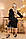 Женское стрейчевое джинсовое платье украшено бахромой из страз №5607 (р.42-48) чёрный, фото 4