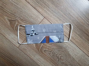 Маска багаторазова "Новорічна тематика 5"