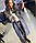 Жіноче пальто утеплене з шикарним коміром із натурального хутра чорнобурки — сезон осінь/зима розмір M L., фото 2