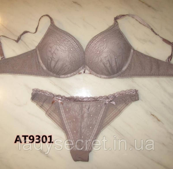 Комплект жіночої спідньої білизни Balaloum 9301 моко, фото 1