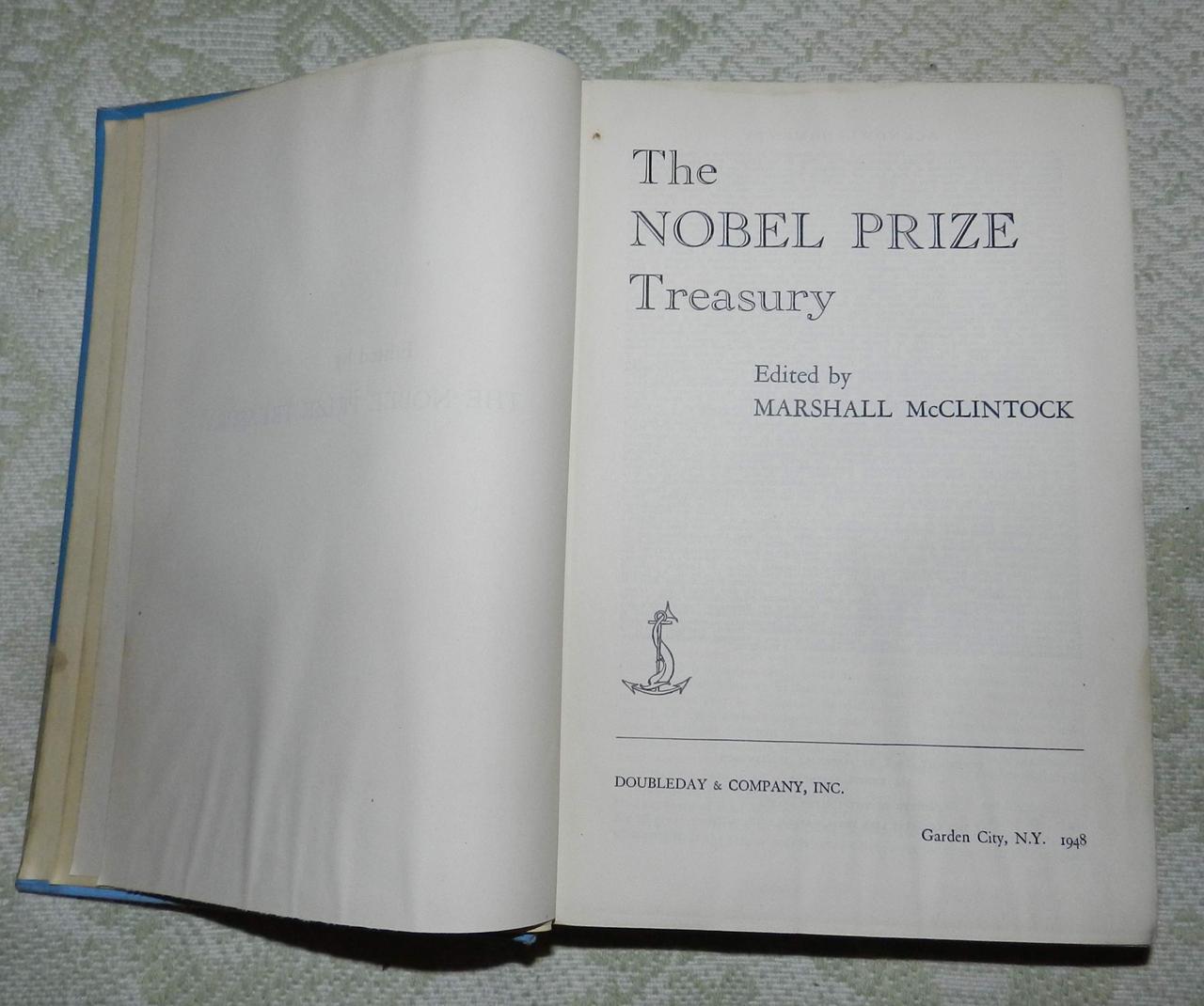 Збірка "The Nobel Prize Treasury / Скарбниця Нобелівської премії"