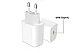 Комплект швидкої зарядки для iPhone DENMEN DC06L Type-C to Lightning 20W, фото 3