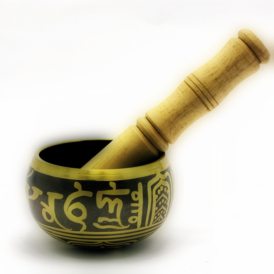 Співоча Чаша з малюнком (d -10,h-5,5 см)(Singing Bowl Carving no.1)