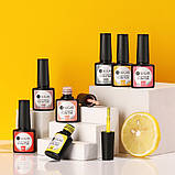 Набір гель лаків для манікюру базових кольорових різних. Гель-лаки для нігтів з глітером (10 шт), фото 2