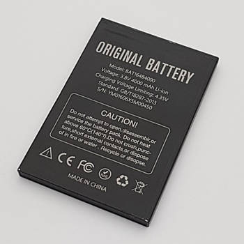 Батарея bat16484000 doogee x5 max pro сервісний оригінал з розборки (до 10% зношування)