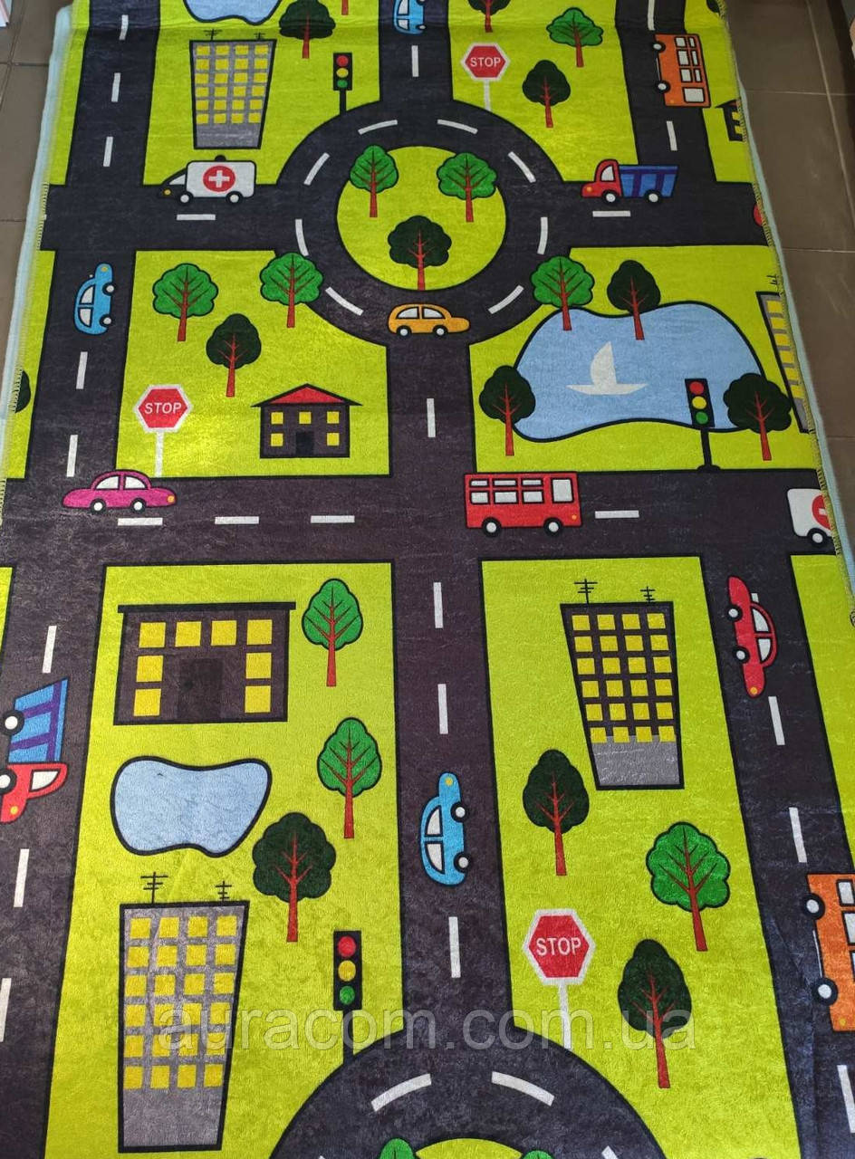Килим дитячий, з дорогою, 140х190см,Туреччина, фото 1