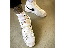 Чоловічі кросівки Nike Blazer Mid 77 Vintage White Black BQ6806-100, фото 6