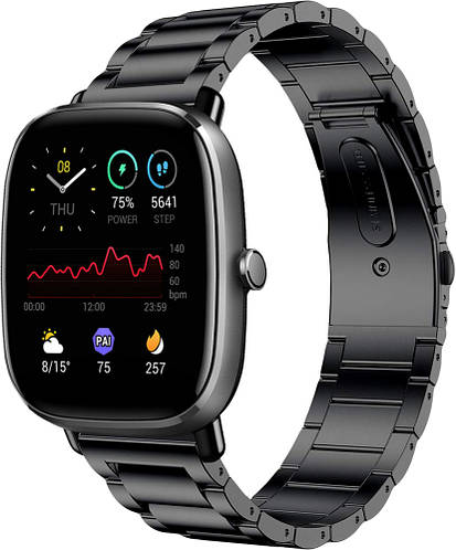 Купить Металлический браслет Shape для Amazfit GTS 2 mini Черный, цена ...