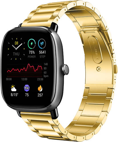 Металлический браслет Shape для Amazfit GTS 2 mini Золотой (ID ...