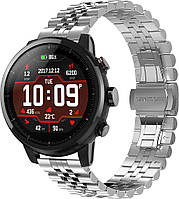 Металлический браслет Stech для Amazfit Stratos 2S (Амазфит Стратос 2С)