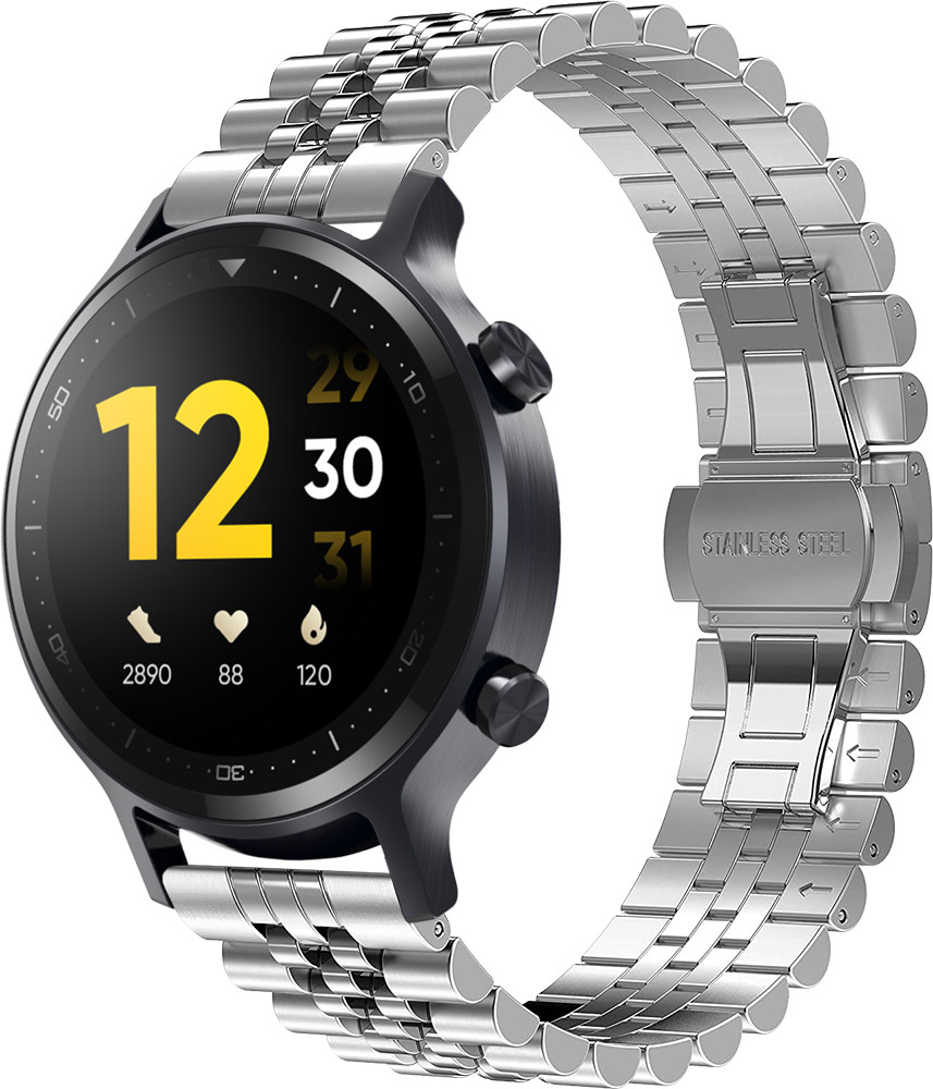 Металлический браслет Stech для Realme Watch S (Реалми Вотч C) (ID ...