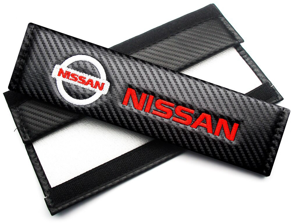 Чехол на ремень безопасности Leaterm в машину Nissan (2 шт) - фото 3 - id-p1537220060