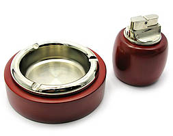 Подарунковий набір (Пепепельница з запальничкою)(BR-09T)