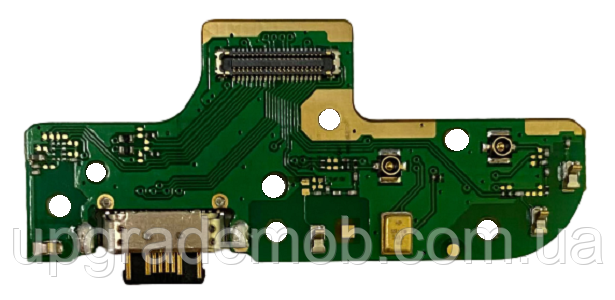 Шлейф Motorola XT2091-3 Moto G9 Power з роз'ємом заряджання з мікрофоном плата заряджання, фото 1