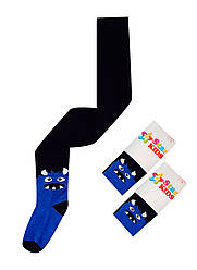 Колготи демісезонні для хлопчика, Рогатий монстр, Star Kids (розмір 104-110)