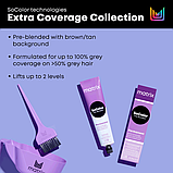 508M (світлий блонд мокко) Стійка фарба для волосся з сивиною Matrix SoColor Pre-Bonded Extra Coverage,90ml, фото 6
