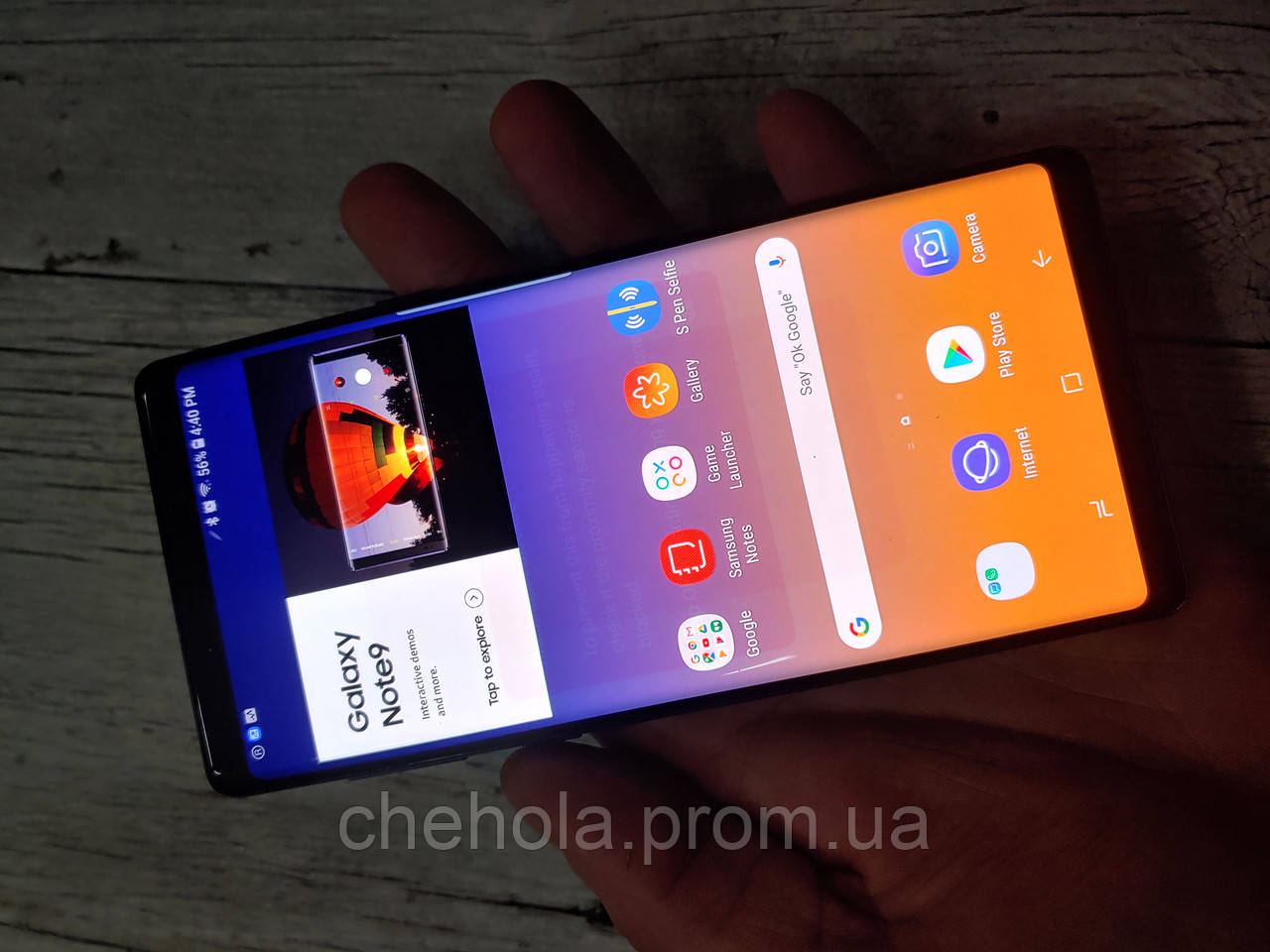 Дисплей Samsung Galaxy Note 9, с тачскрином, рамкой Original Blue Синий Выгорание - фото 4 - id-p1537257434