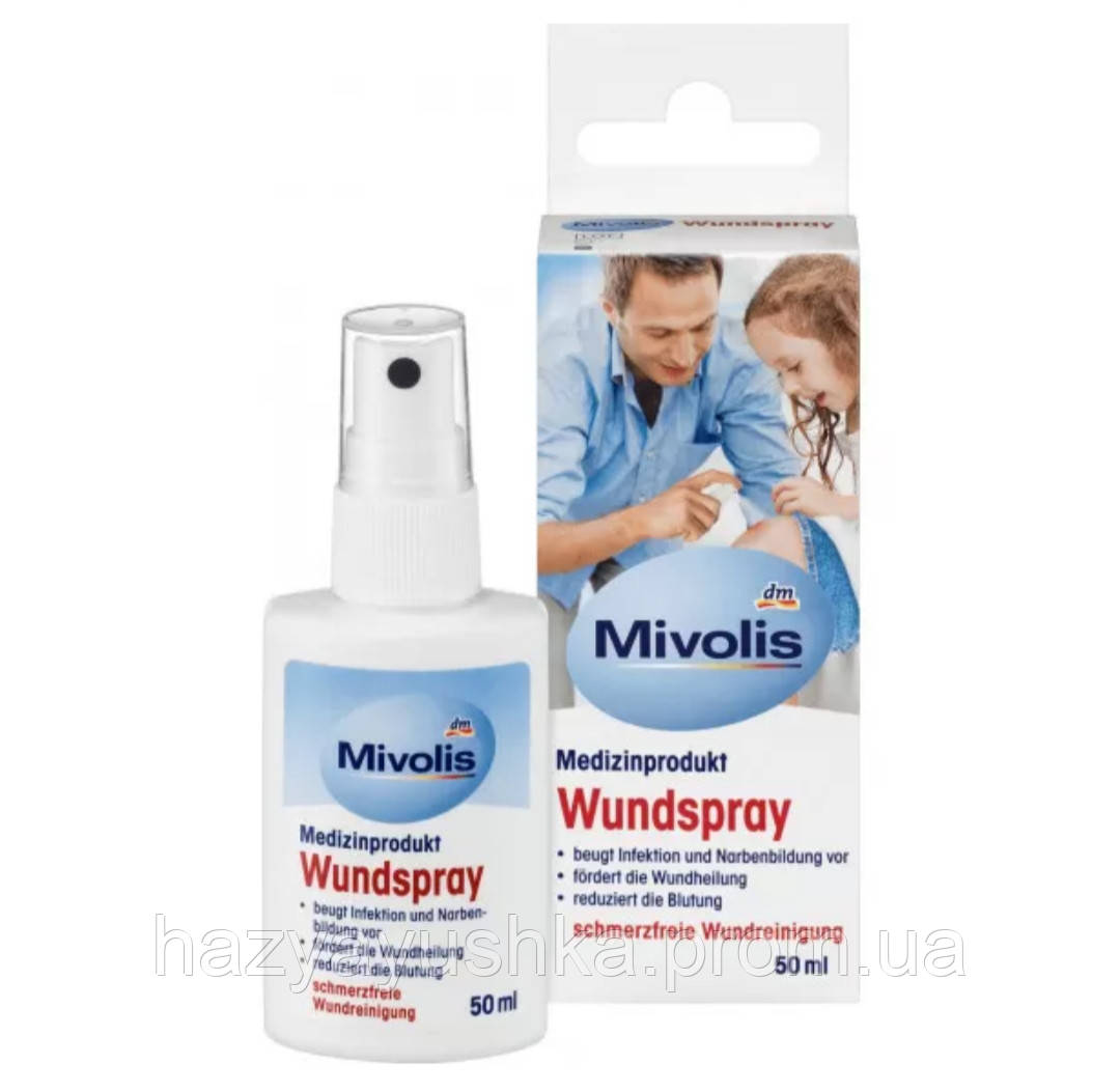 Купить Спрей для ран Mivolis Wundspray, 50 ml, цена 179 грн — Prom.ua ...