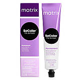 506M (темний блонд мокко) Стійка фарба для волосся з сивиною Matrix SoColor Pre-Bonded Extra Coverage,90ml, фото 7