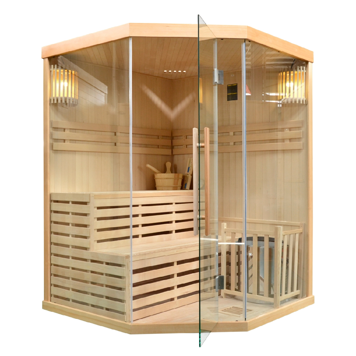 Фінська сауна EA3C Natural