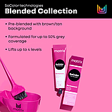 8VM (світлий блонд фіолет мокко) Стійка крем-фарба для волосся Matrix SoColor Pre-Bonded,90 ml, фото 7