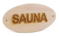 Табличка для сауны Sauna