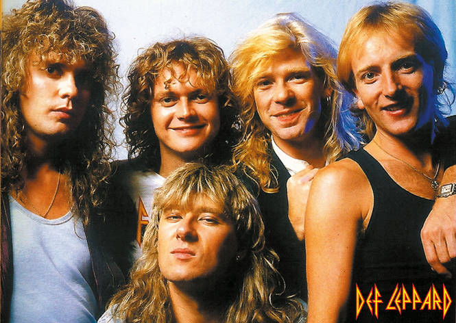 Плакат DEF LEPPARD 1992, фото 1