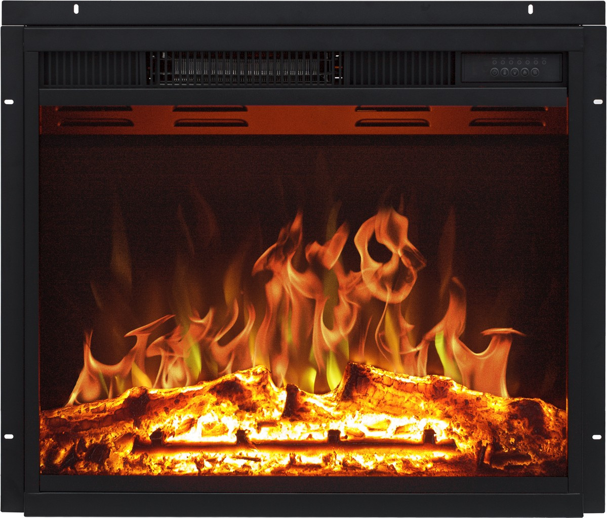 Вбудовуваний приставний електрокамін обігрівач з пультом Aflamo LED 90 Classic