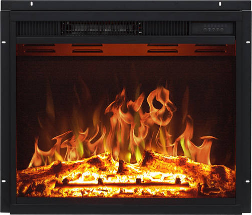Вбудовуваний приставний електрокамін обігрівач з пультом Aflamo LED 90 Classic, фото 1