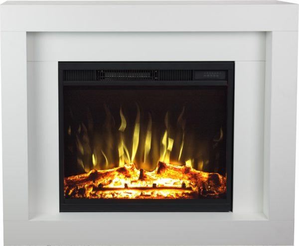 Декоративний кімнатний електрокамін обігрівач з пультом Aflamo DUKE + LED 80 Classic 121 см